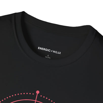 Graphic fitness T-shirt featuring the "Small Circles Serious Pilates" design.