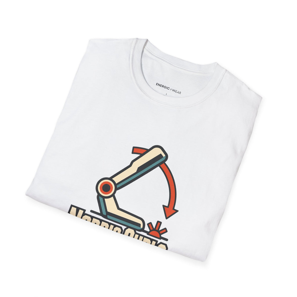 Graphic fitness T-shirt featuring the "Nordic Curls Keep Me Humble" design.