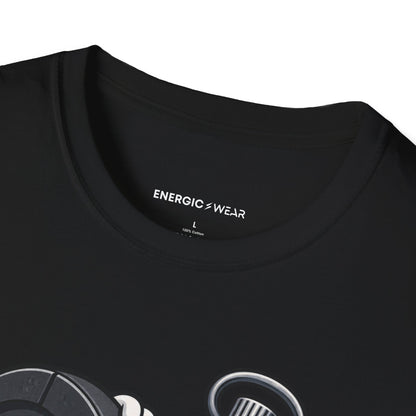 Graphic fitness T-shirt featuring the "My Rest Timer Has Trust Issues" design.