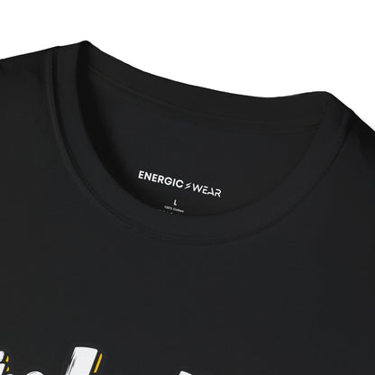 Graphic fitness T-shirt featuring the "The Incline Button Was a Bold Choice" design.