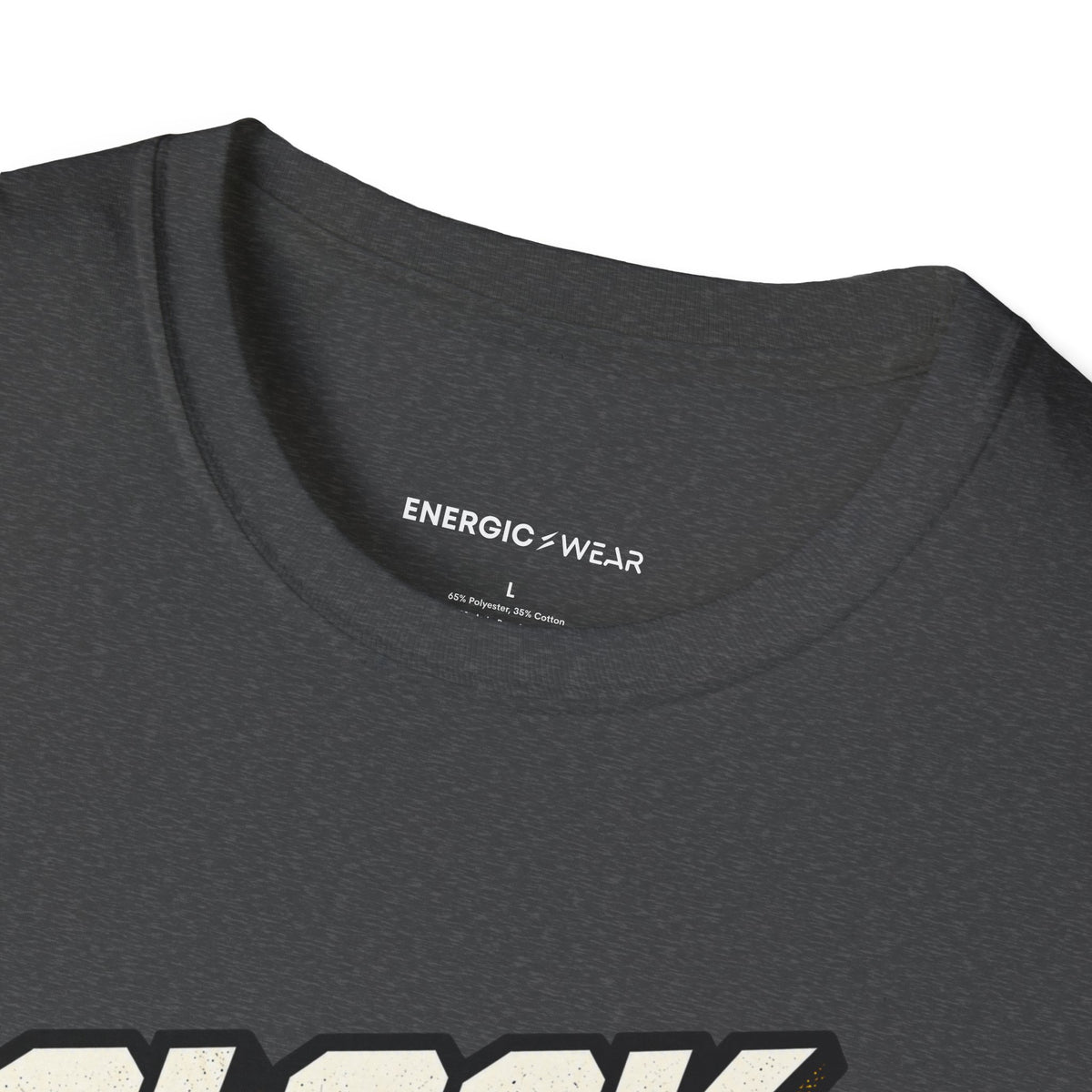 Graphic fitness T-shirt featuring the "Clock Out, Lock In" design.