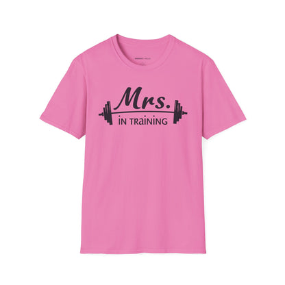 Mrs IN Training! TShirt – Fitness Tee
