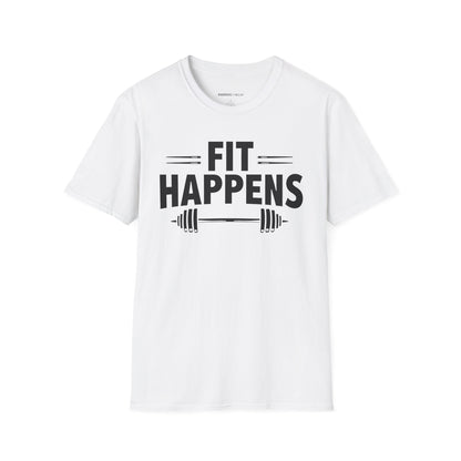 FIT HAPPENS! Funny Fitness Tee