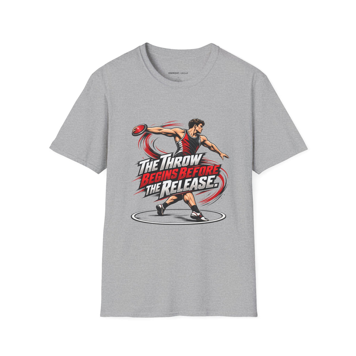 The Throw Begins Before the Release T-Shirt
