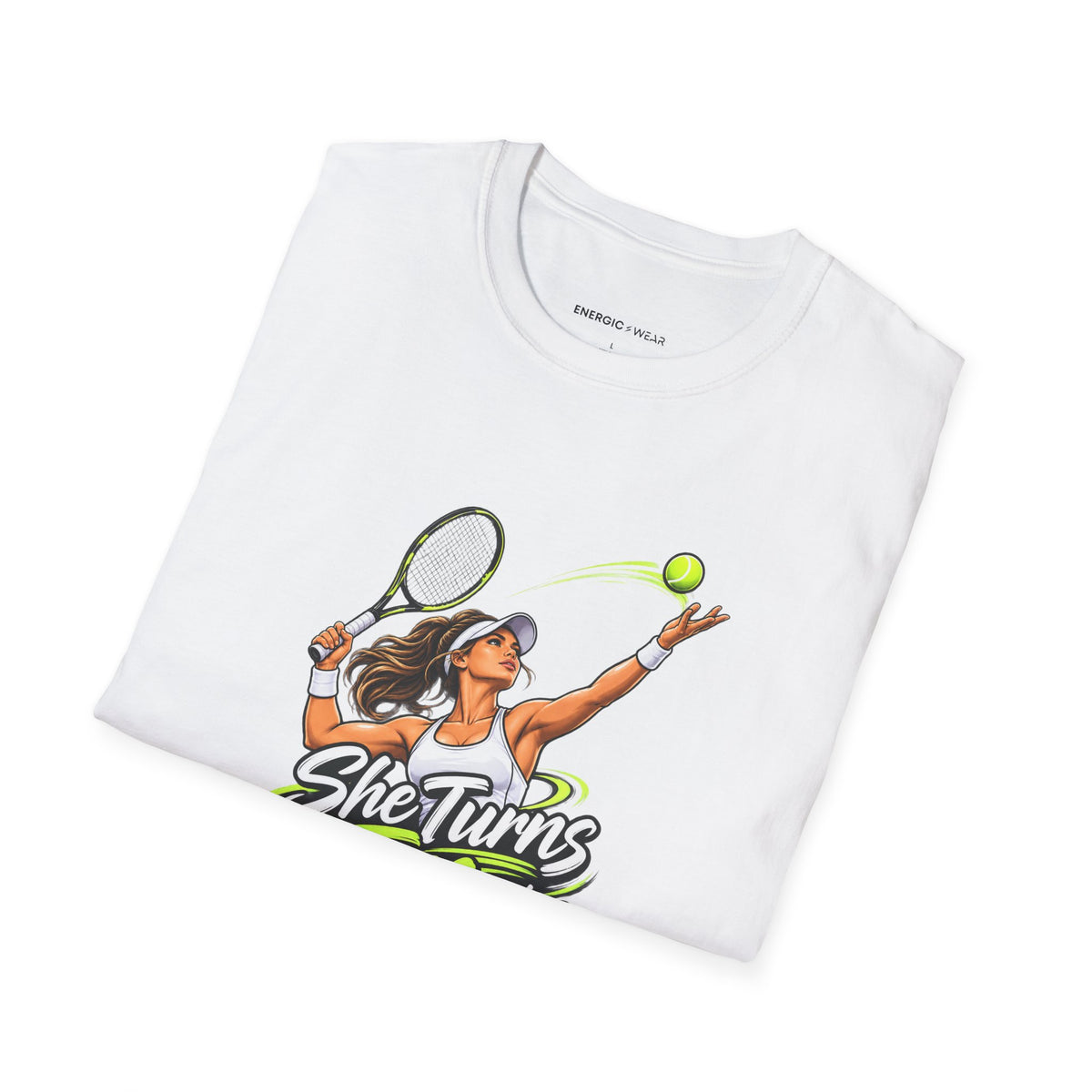 She Turns the Toss into a Winning Serve T-Shirt