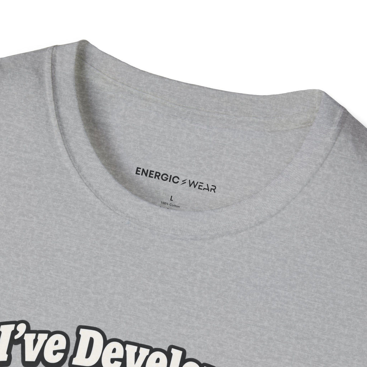 Graphic fitness T-shirt featuring the "I ve Developed Strong Opinions About Bench Upholstery" design.