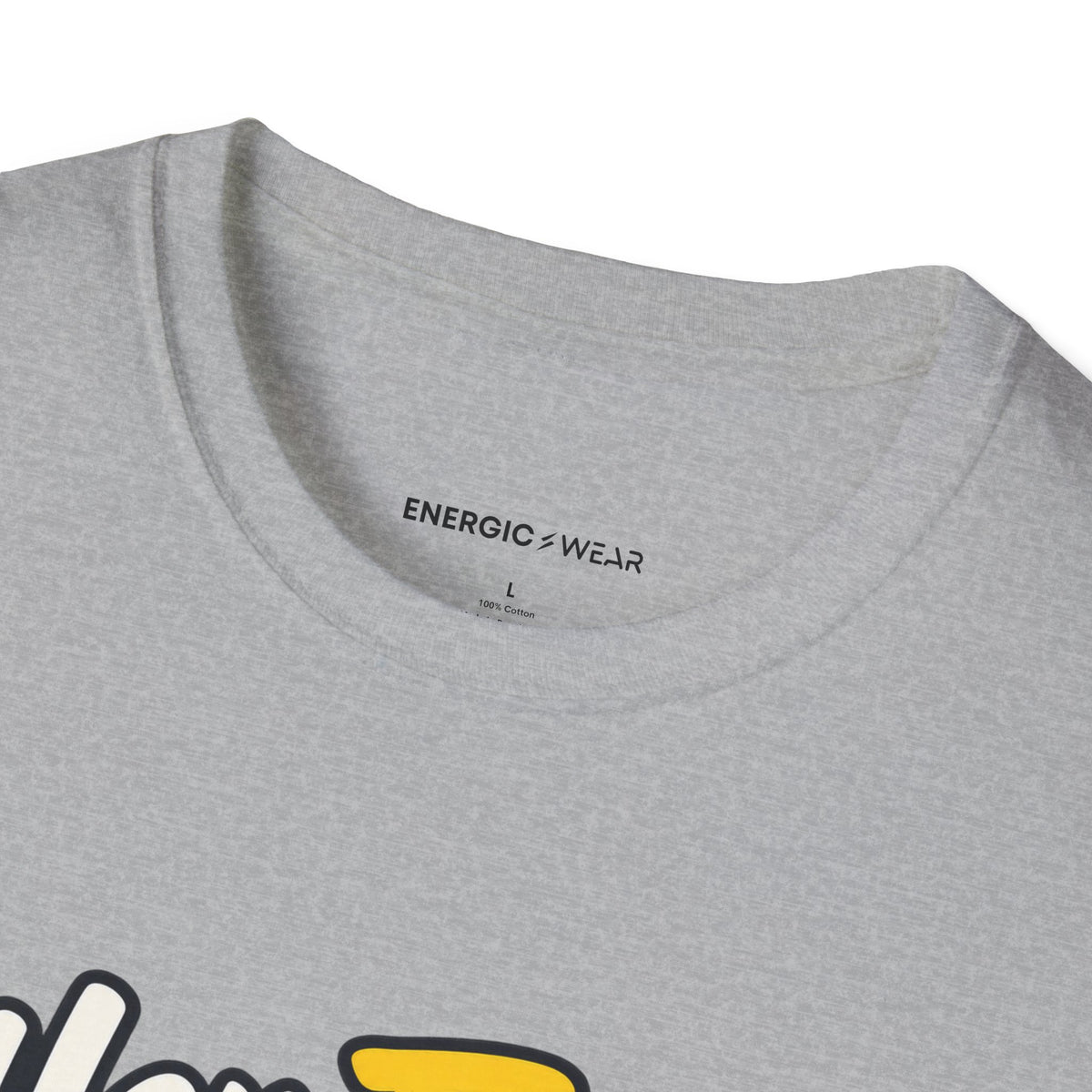 Graphic fitness T-shirt featuring the "Her First Race Deserves Full Volume" design.