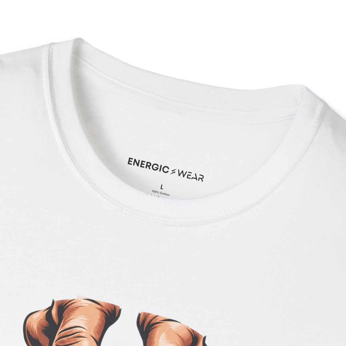 Graphic fitness T-shirt featuring the "Plate Pinch, Patient Hands" design.