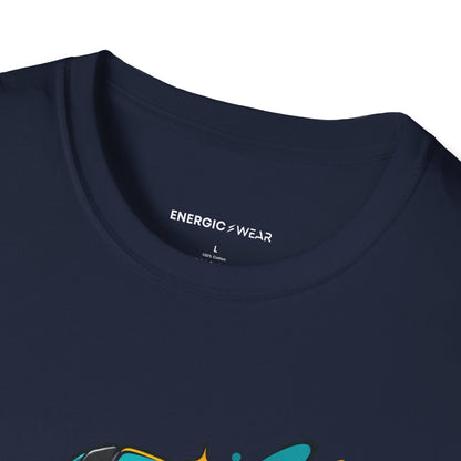 Graphic fitness T-shirt featuring the "Her Workout Doesn't Need a Before Photo" design.