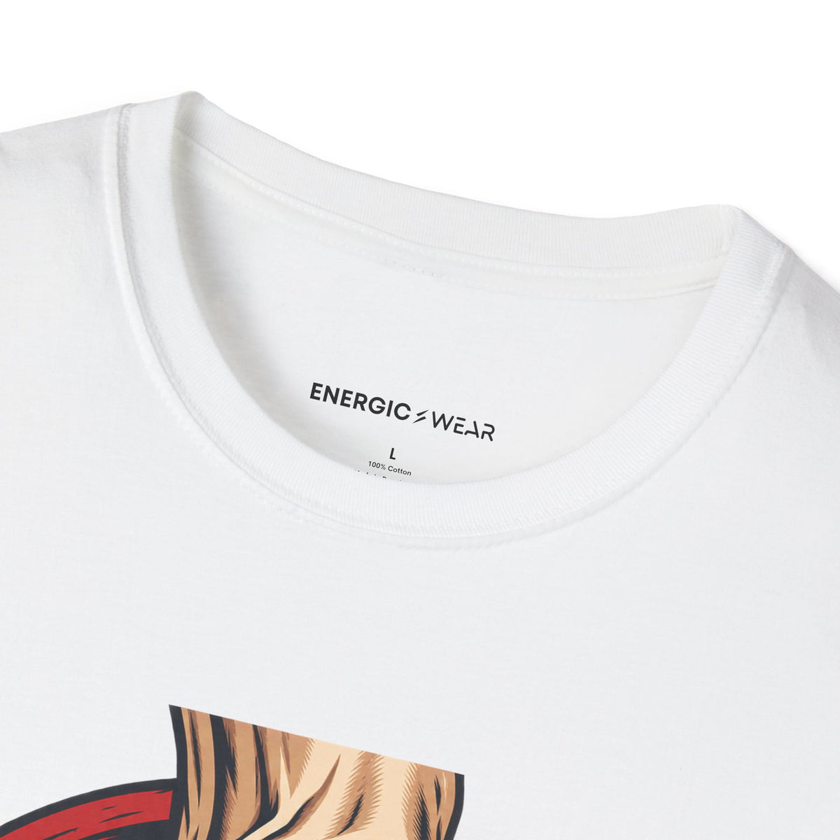 Graphic fitness T-shirt featuring the "The Hook Grip Holds the Commitment" design.