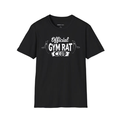 Official Gym Rat Club TShirt – Motivational Lifestyle Tee