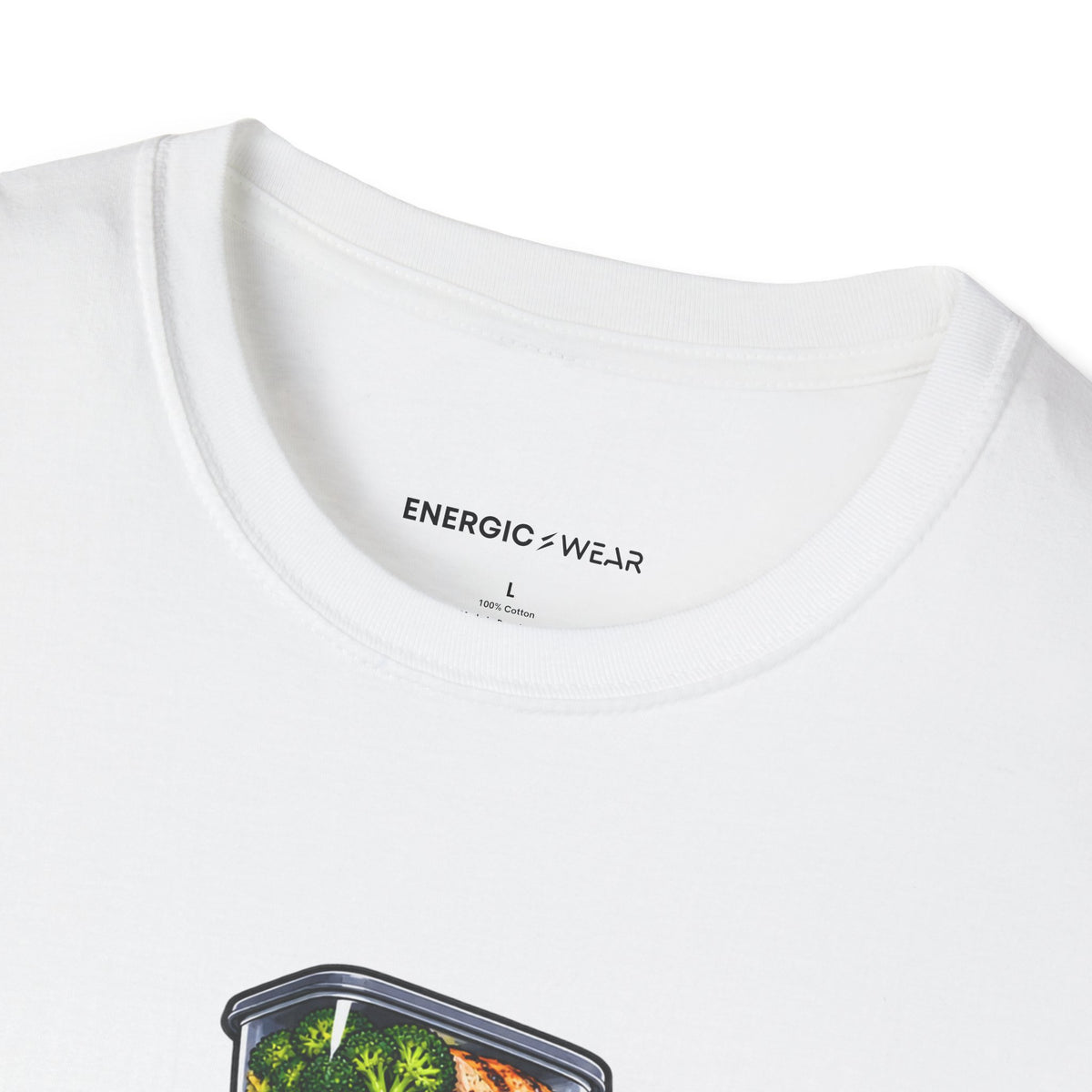 Graphic fitness T-shirt featuring the "The Meal Prep Containers Are Multiplying" design.
