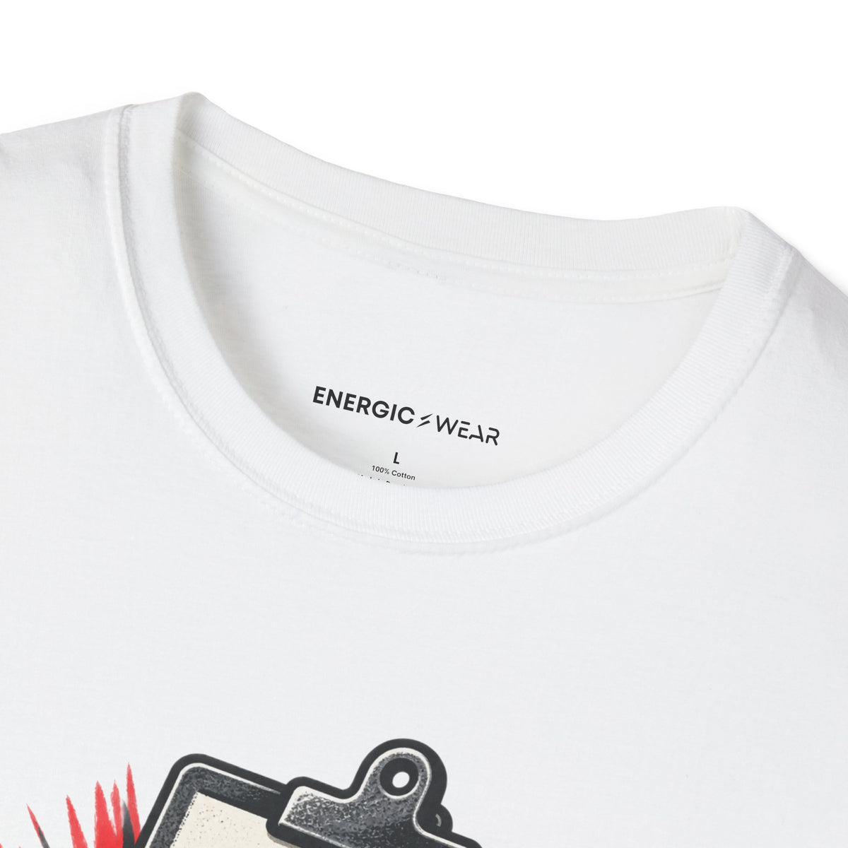 Graphic fitness T-shirt featuring the "My Session Leaves a Chalk Signature" design.