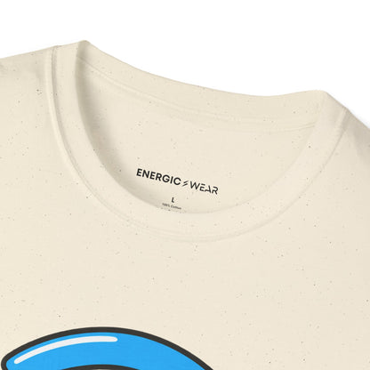 Graphic fitness T-shirt featuring the "The Gym Wi-Fi Knows My Routine" design.