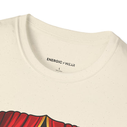 Graphic fitness T-shirt featuring the "I Treat Water Breaks Like Intermissions" design.