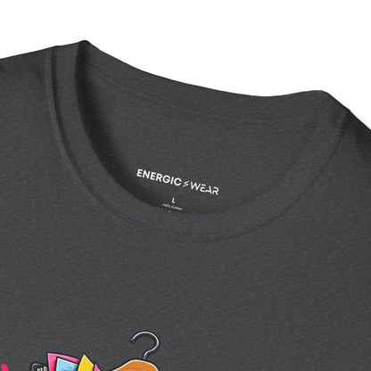 Graphic fitness T-shirt featuring the "My Workout Clothes Have More Plans Than I Do" design.