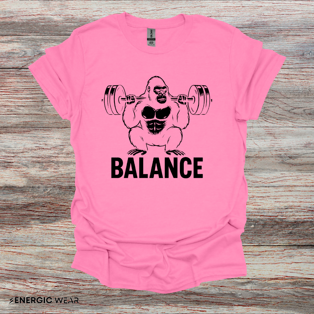 BALANCE - Fitness Motivational Tee