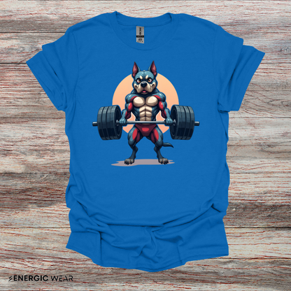 Muscular Fit Dog! TShirt – Motivational Tee