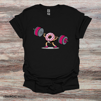 Lifting DONUT- Funny Gym Foodie Tee