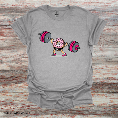 Lifting DONUT- Funny Gym Foodie Tee