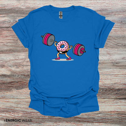 Lifting DONUT- Funny Gym Foodie Tee