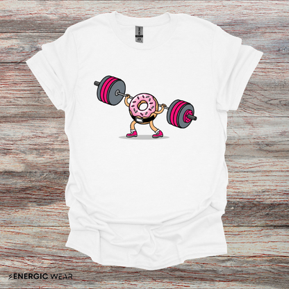 Lifting DONUT- Funny Gym Foodie Tee