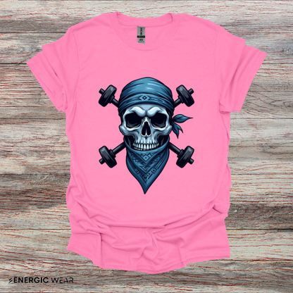 Blue Pirate - Funny Fitness Gym Shirt