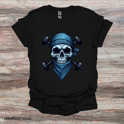 Blue Pirate - Funny Fitness Gym Shirt