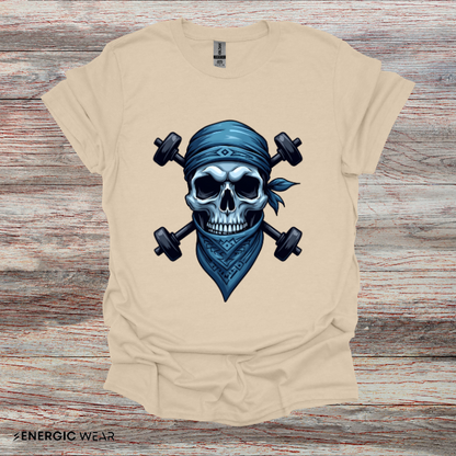 Blue Pirate - Funny Fitness Gym Shirt