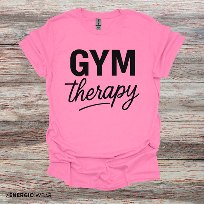 Gym Therapy - Fitness Motivational Tee