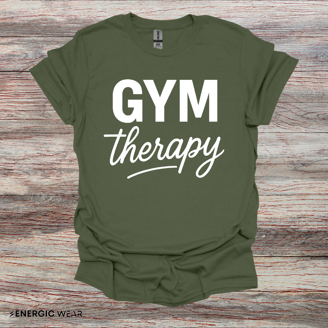 Gym Therapy - Fitness Motivational Tee