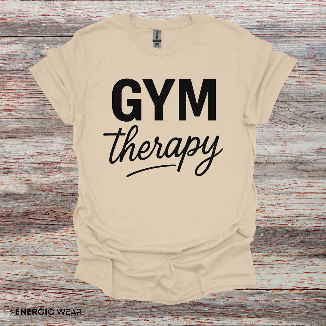 Gym Therapy - Fitness Motivational Tee