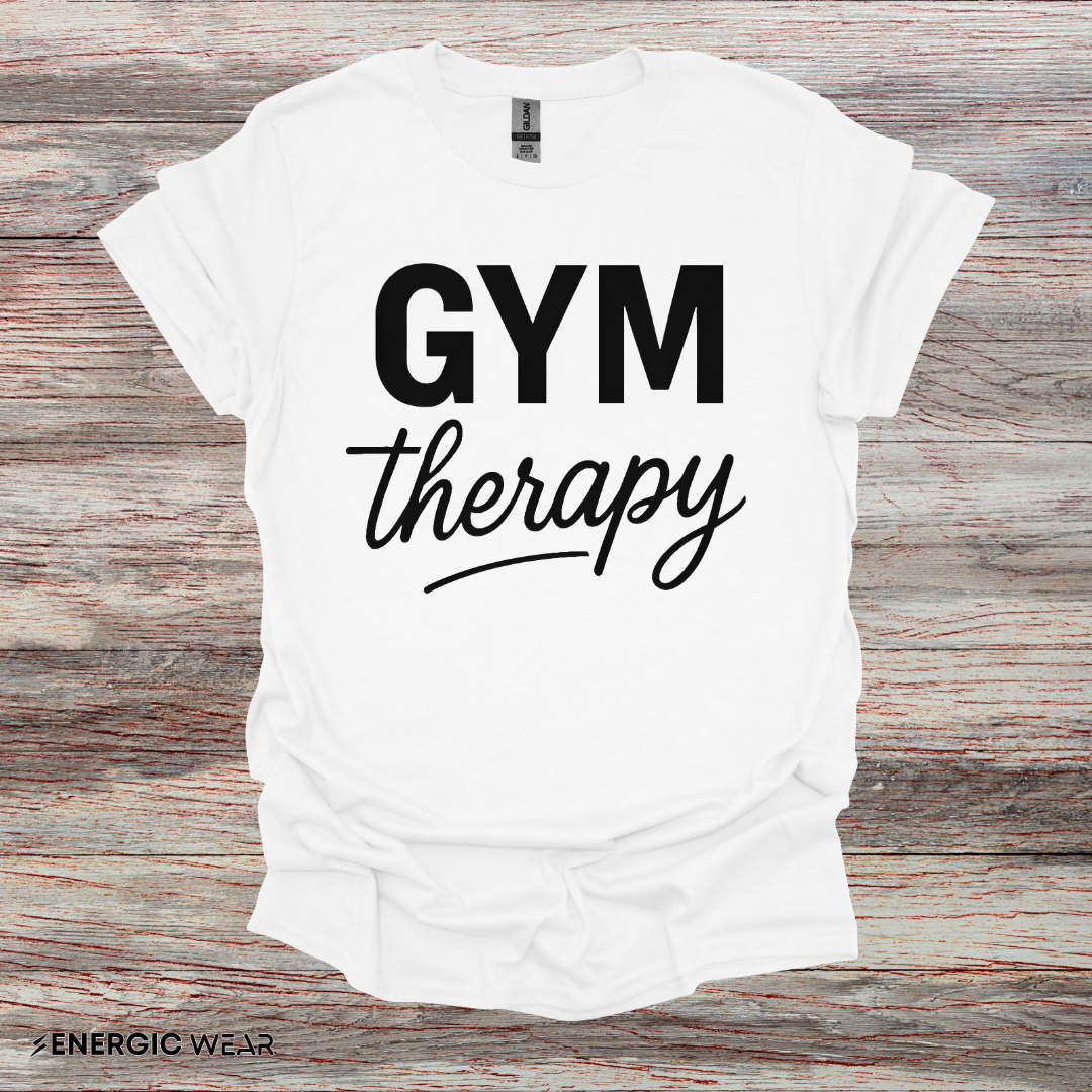 Gym Therapy - Fitness Motivational Tee