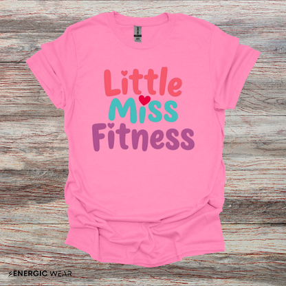 Little Miss FITNESS! TShirt – Fitness Tee