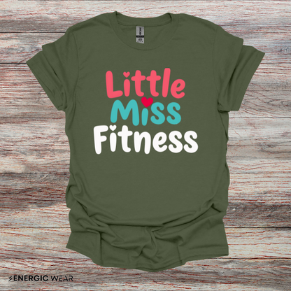 Little Miss FITNESS! TShirt – Fitness Tee