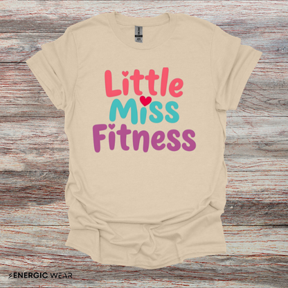 Little Miss FITNESS! TShirt – Fitness Tee