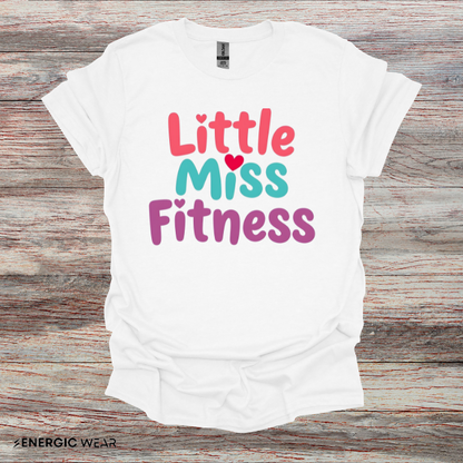 Little Miss FITNESS! TShirt – Fitness Tee