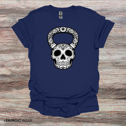 SugarSkull KettleBell! Shirt – Funny Fitness Tee