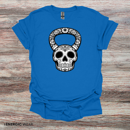 SugarSkull KettleBell! Shirt – Funny Fitness Tee
