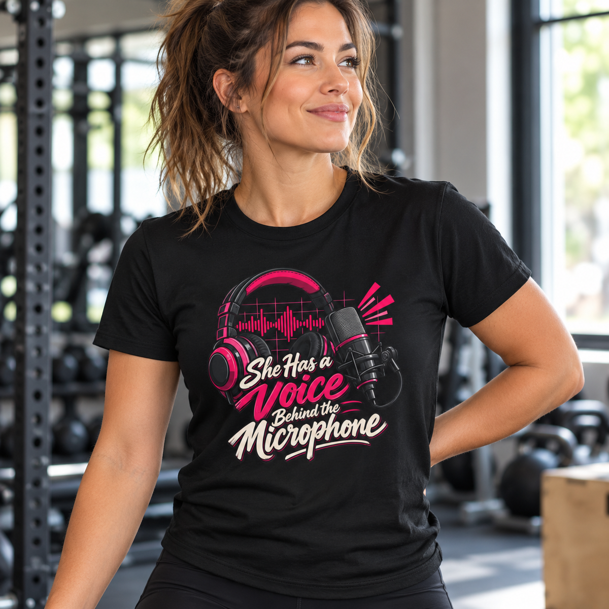 Female lifestyle mockup — comeback different