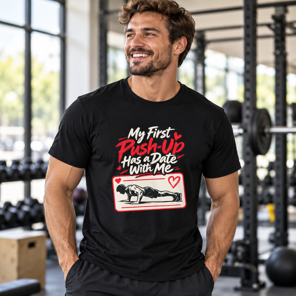Female lifestyle mockup — Every Eight Count Offers a New Beginning T-Shirt