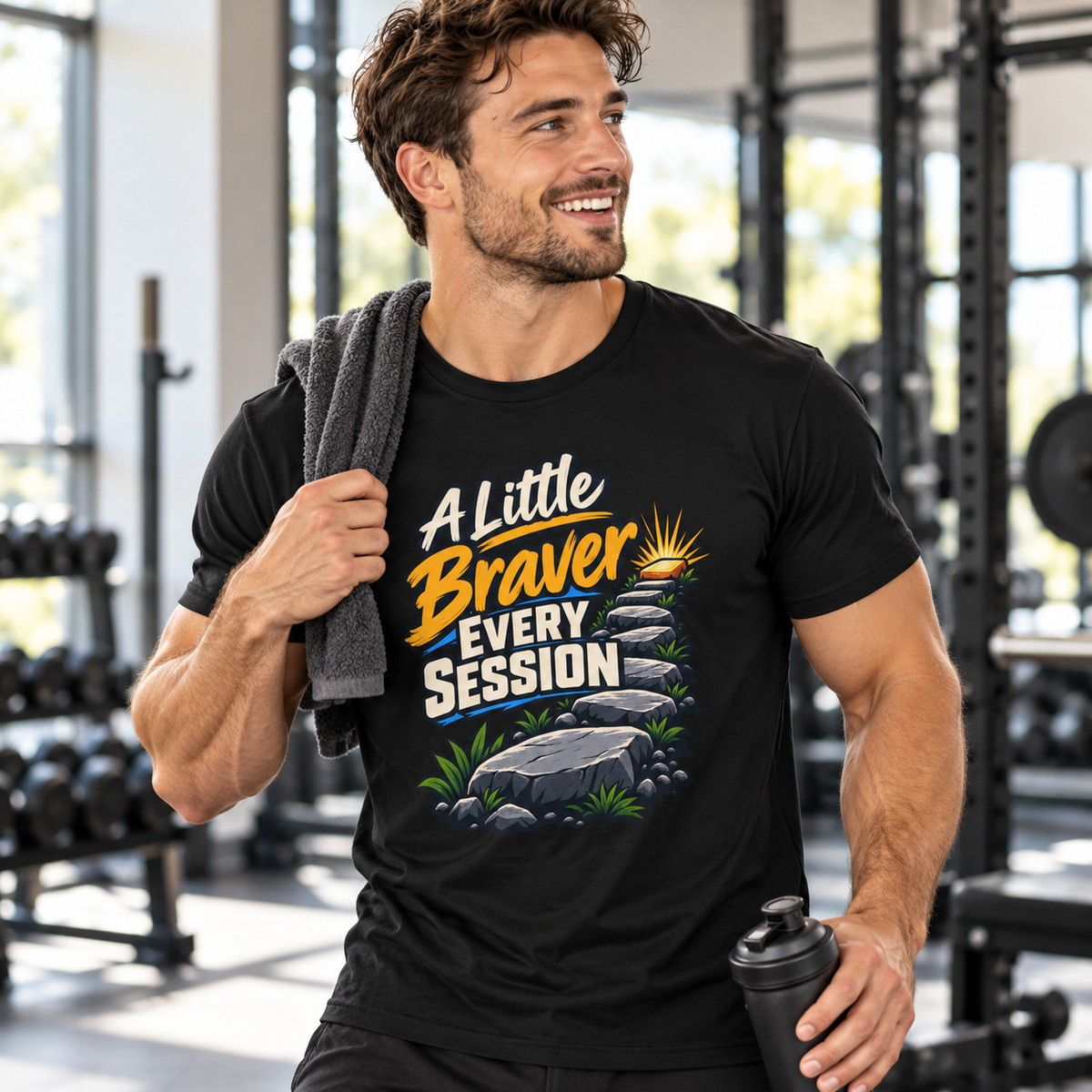 Male lifestyle mockup — A Little Braver Every Session