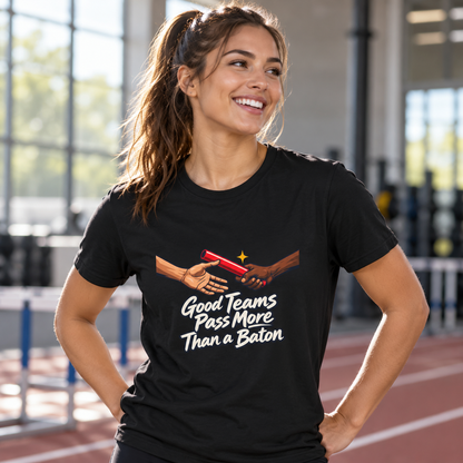 Female lifestyle mockup — My First Push-Up Has a Date with Me T-Shirt