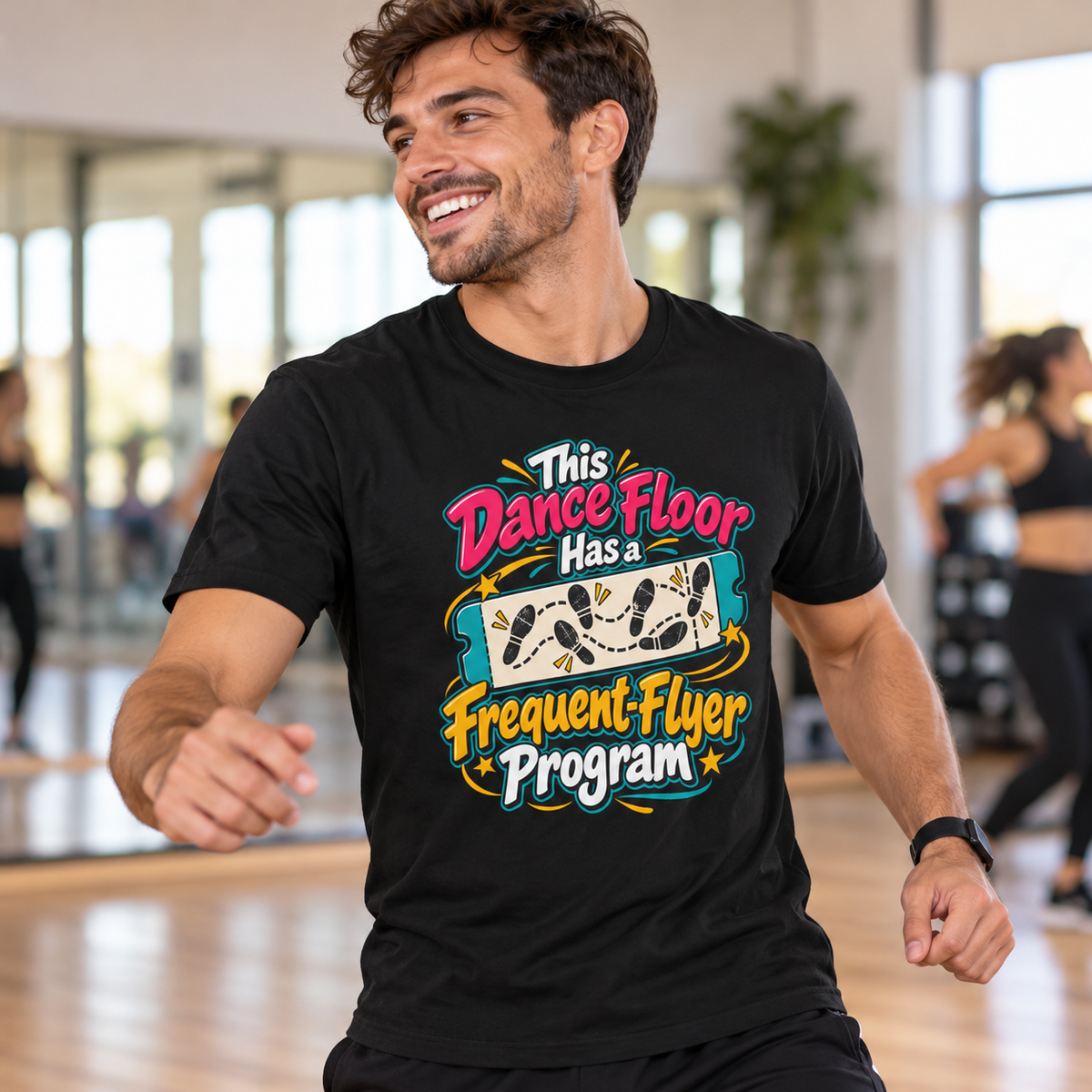Male lifestyle mockup — hip thrust