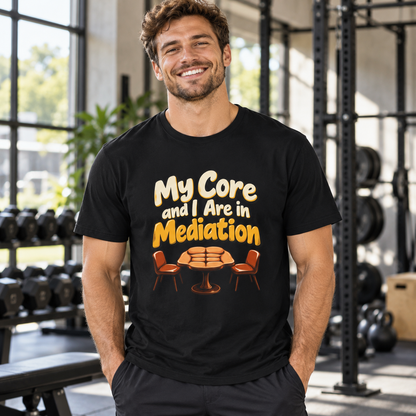 Male lifestyle mockup — my core and i are in mediation