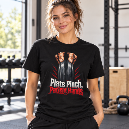Female lifestyle mockup — my forearms keep their end of the bargain