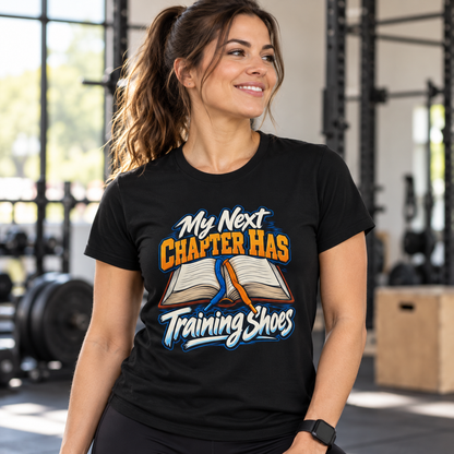 Female lifestyle mockup — next chapter shoes