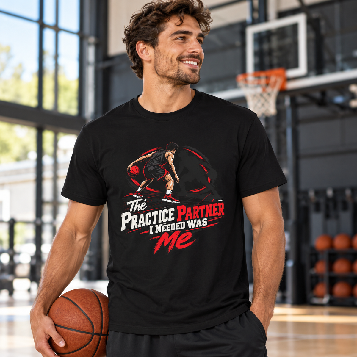 Male lifestyle mockup — practice partner